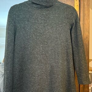 Lulu's olive green  Turtleneck Sweater dress